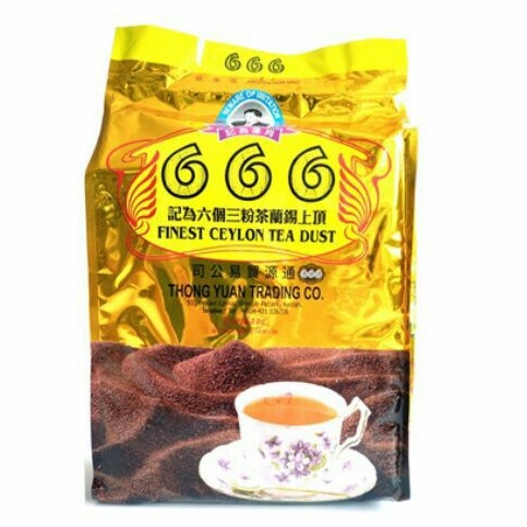 ซื้อ ชาซีลอน 666 Finest Ceylon Tea Dust ขนาด 1 Kg. ชาตองหก