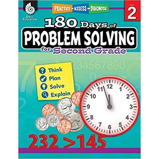 180 Days of Problem Solving for Second Grade  จำหน่ายโดย  ผู้ช่วยศาสตราจารย์ สุชาติ สุภาพ