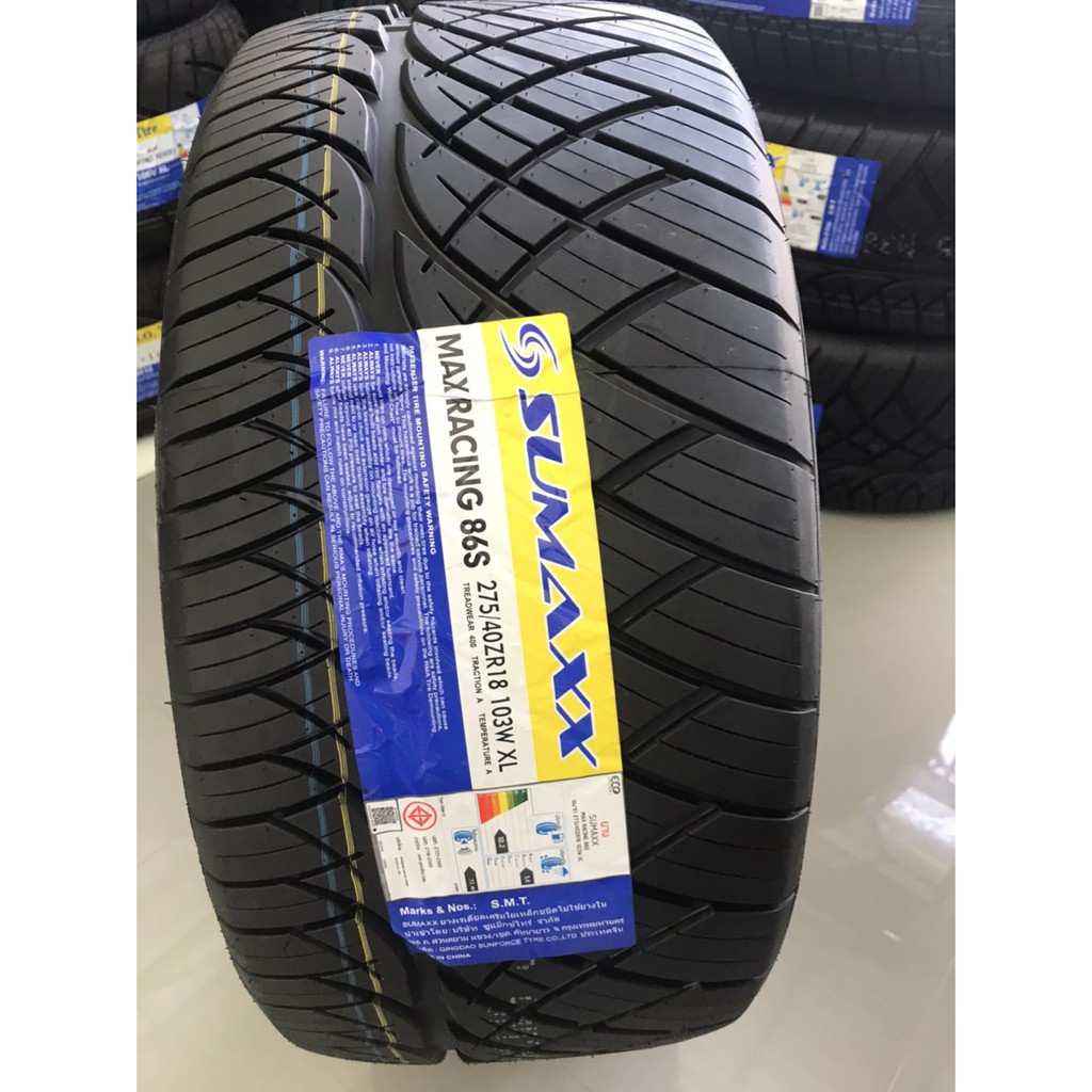 ยางใหม่ SUMAX 275/40 R18 ยางลายซิ่ง สปอร์ต ปี20 - carrera218 - ThaiPick