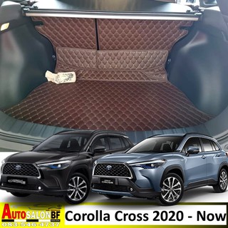 พรม6D Toyota Corolla Cross โตโยต้า โคโรลล่า ครอส โฉมปี 2020 ถึงปัจจุบัน (เฉพาะปูท้ายรถ) / โคโรลล่าครอส