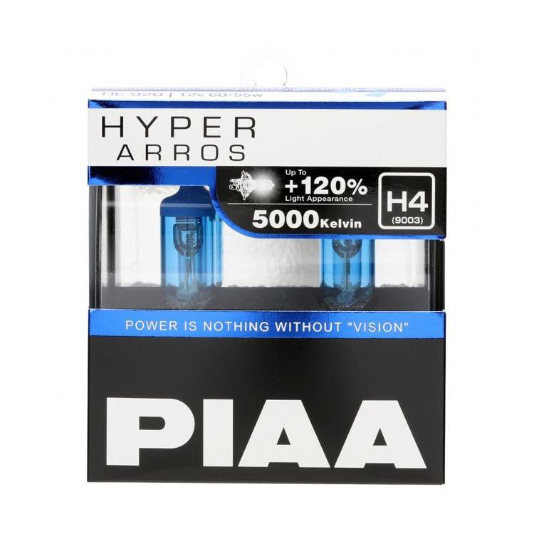 PIAA Hyper Arros 5000K หลอดฮาโลเจน (H4)