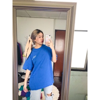 เสื้อยืดมือ2สีสดๆ (มีตำหนิ)