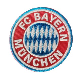 ตัดรีด ตัวรีดติดเสื้อ อาร์มปัก ติดเสื้อปัก ปักเสื้อ DIYลาย FC BAYERN MUNCHEN