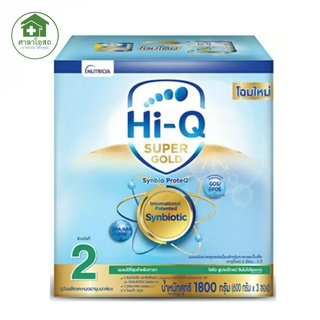 [นมผง]Hi-Q SUPERGOLD Synbio ProteQ สูตร2 ขนาด 1,800 กรัม สำหรับเด็ก 6 เดือน - 3 ปี