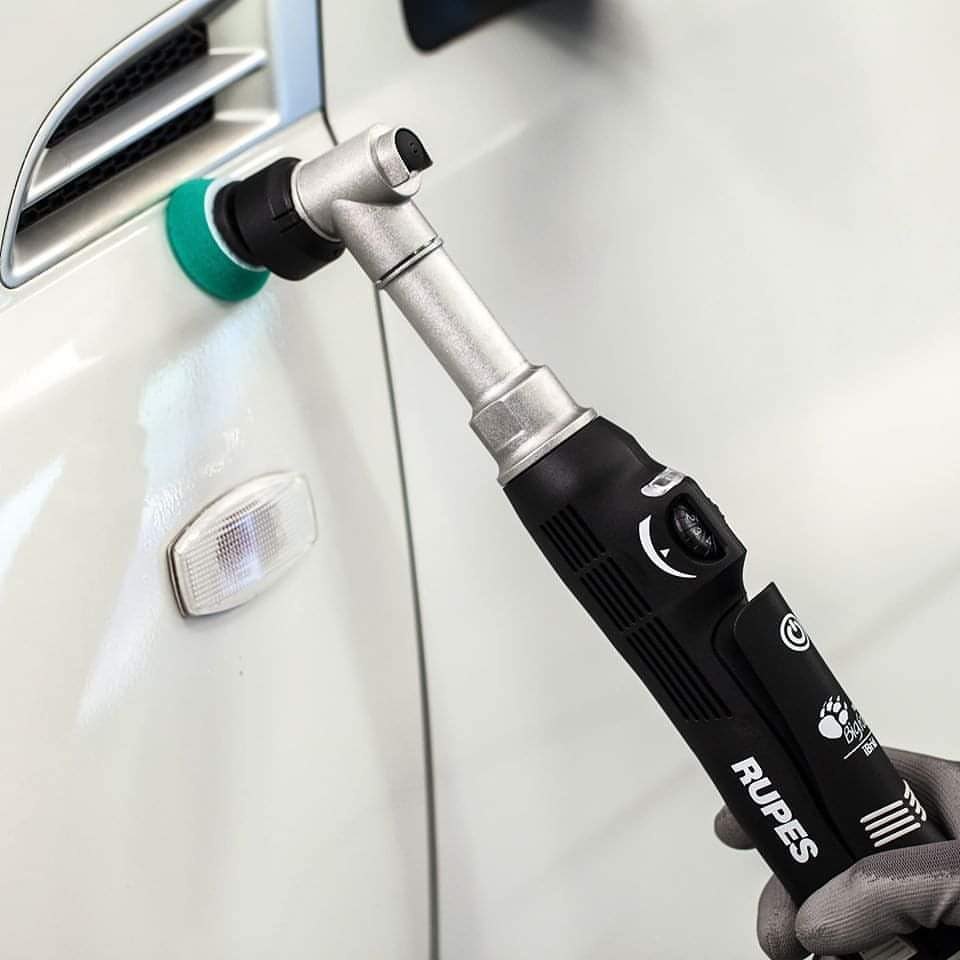 เครื่องขัดสีรถยนต์ไร้สาย RUPES LHR 81 IBRID NANO POLISHER LONG NECK 230V LUX