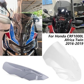 Ljbkoall กระจกกันลม อุปกรณ์เสริมรถจักรยานยนต์ สําหรับ Honda CRF1000L Africa Twin 2016 2017 2018 2019 CRF 1000L