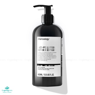 Charcoalogy - สบู่เหลวอาบน้ำ ชาร์โคโลจี Bamboo Charcoal Detoxifying Body Wash สบู่เหลวถ่านไม้ไผ่ สบู่ถ่านไม้ไผ่