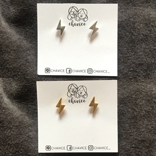 Stud Earrings :: Thunder