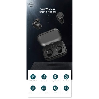 Soundmagic TWS30 หูฟัง True Wireless รองรับ Bluetooth5.0 , IPX6