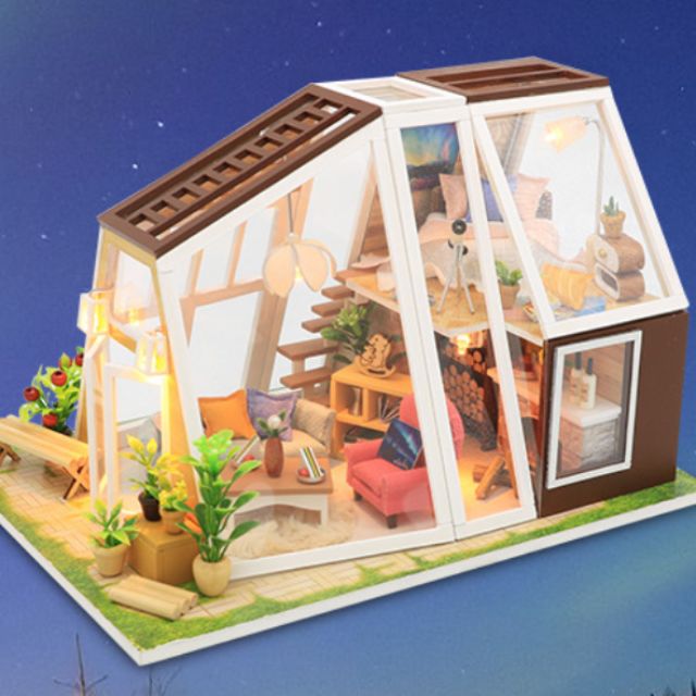 บ้าน D45ห้องเรือนกระจกน้ำตาล