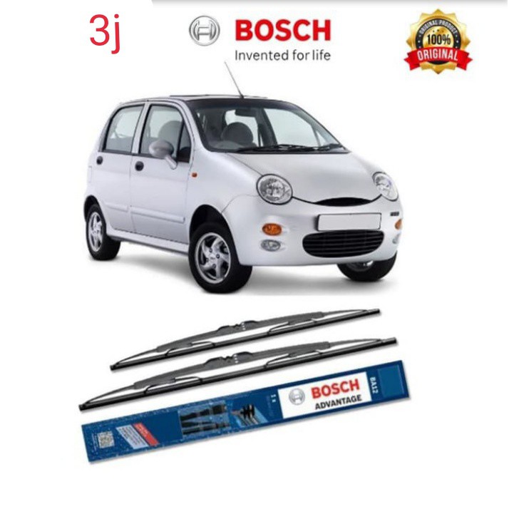 Bosch คู่ Cherry QQ3 Advantage 21" & 16" ที่ปัดน้ําฝนรถยนต์