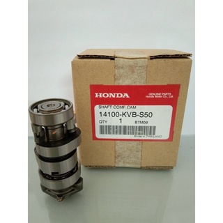 เพลาลูกเบี้ยว CLICK110, AIR BLADE แท้ศูนย์ / 14100-KVB-S50
