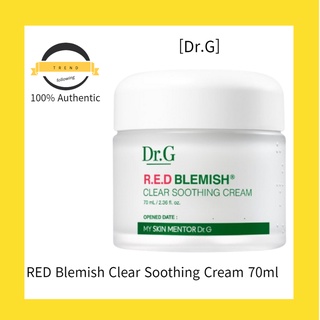 [Dr.G] Red Blemish Clear Soothing Cream ครีมบํารุงผิว 70 มล.