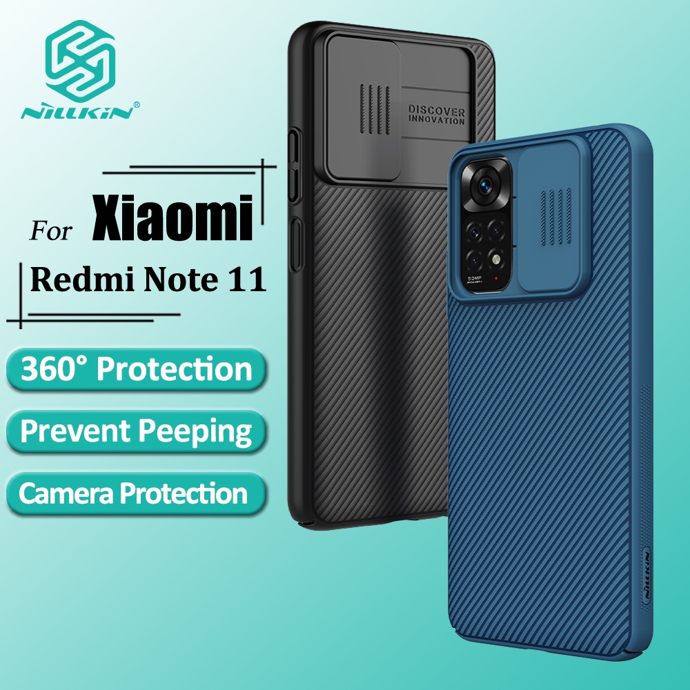 Nillkin CamShield เคส สําหรับ Xiaomi Redmi Note 11 Pro Global เคสโทรศัพท์กล้องเลื่อน ฮาร์ดพีซี หรูหรา กันกระแทก