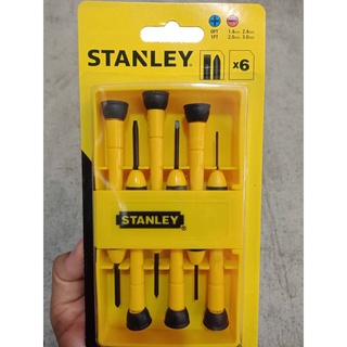 ชุดไขควง ไขควงชิ้นเล็ก STANLEY STHT66052-8มี6ชิ้น