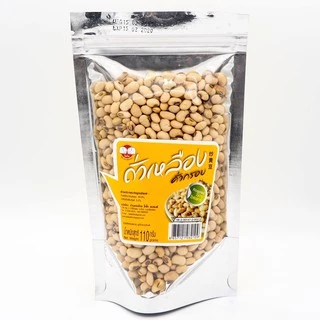 ถั่วเหลืองคั่ว ไร้น้ำมัน ไม่ทอด พร้อมทาน (ตราไทไทแบรนด์) Roasted Soy Beans เกลือเล็กน้อย ดีต่อสุขภาพ ขนมคลีน ถั่ว