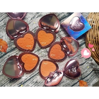 **ของแท้/พร้อมส่ง**WANIDY COSMETIC EVERYDAY FESTIVAL BLUSH บลัชรูปหัวใจ