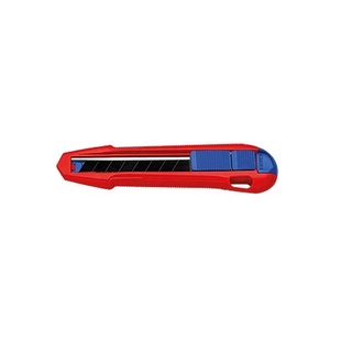 มีดคัตเตอร์ KNIPEX NO.90 10 165 BK CutiX Universal knife Factory Gear By Gear Garage