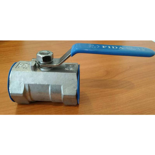 Ball valve 1PC 316SS screw บอลวาล์ว 1ชิ้น สแตนเลส316 เกลียวใน ขนาด 1/2" ,3/4" ,1"  BSPT