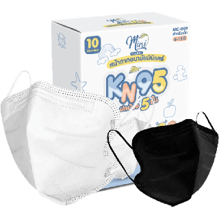 โปรโมชั่น : Minicare แมส แมสเกาหลี หน้ากากอนามัย 2D KN95 ทรงเกาหลี สำหรับเด็ก 6-14 ขวบ กล่อง10ชิ้น