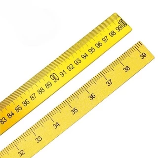 ไม้เมตร ไม้บรรทัด งานมาตรฐาน ยาว100cm. / 39inch.