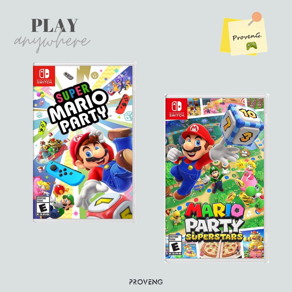 Super Mario Party Nintendo Switch Game แผ่นแท้มือ1 (Mario Party Switch