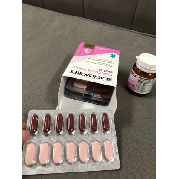 แท้ ล็อตใหม่ exp.2/27 Blackmores Conceive Well Gold Conceive Well Men บำรุงรังไข่ อสุจิ สเปิร์ม มีลูก เพิ่มสมรรถภาพ - รูปที่ 3