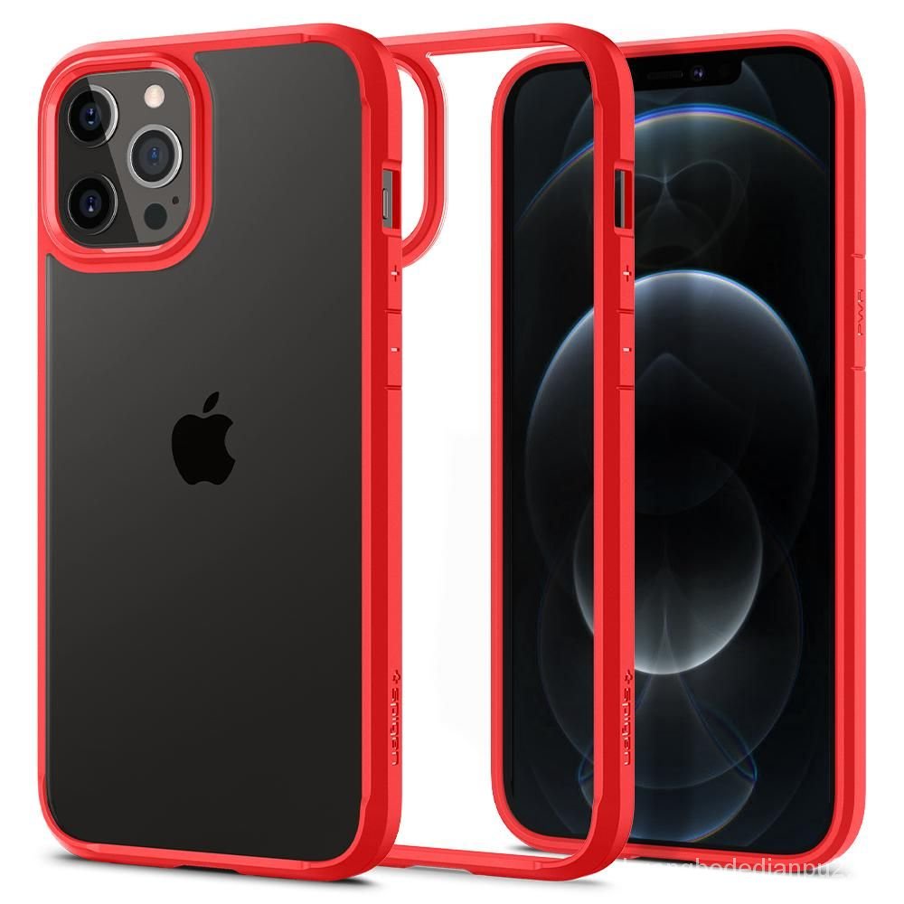 Spigen iPhone 12 Pro Max Case Ultra Hybrid Casing Drop Protective Slim Design MKy6