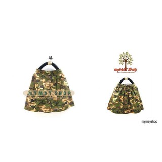 Soldierly M Skirt  กระโปรงสั้นลายทหาร