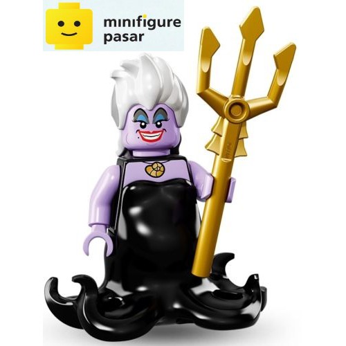 [MP] Lego 71012 Disney Minifigures Series : No 17 - Ursula - ใหม่