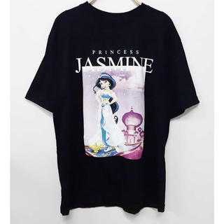 พร้อมส่ง!! เสื้อยืด Oversize คอกลมแขนสั้น ดีเทลลายเจ้าหญิง Princess