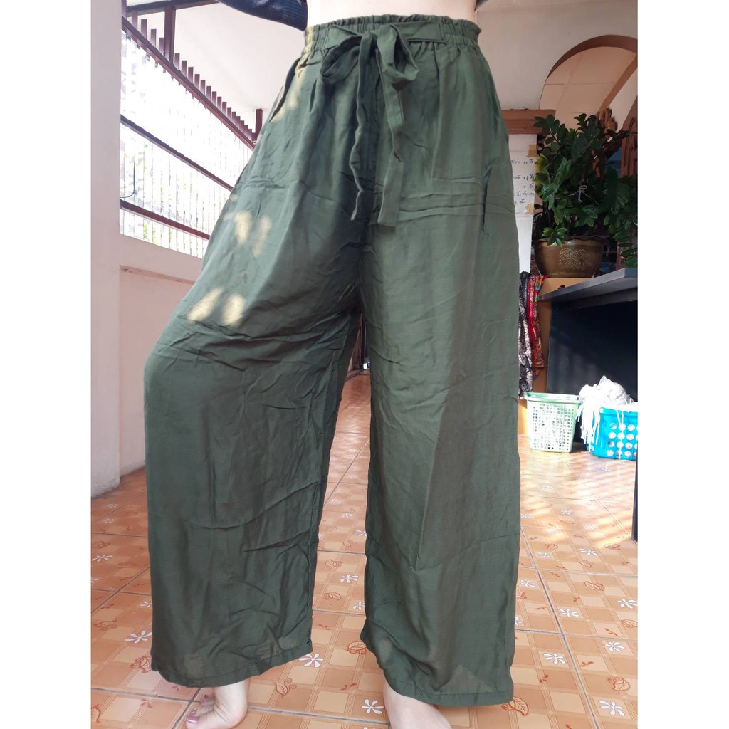 กางเกงขายาวผู้หญิงแฟชั่น ใส่สบาย
