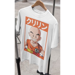 【🔥🔥】เสื้อยืด Unisex  รุ่น คุริริน Kuririn Krillin Edition T-Shirt Dragon Ball Z แบรนด์ Khepri 100%cotton com