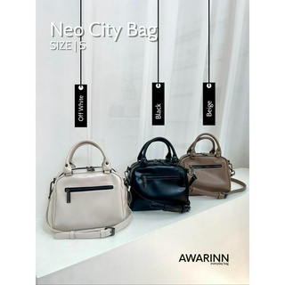 AWARIN ลดทันที 130.- ใส่โค้ด Code: AWRSP1K Neo City bag / Size S / 3 Colors กระเป๋าสะพาย