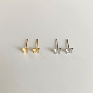 [all silver 925] butterfly earrings