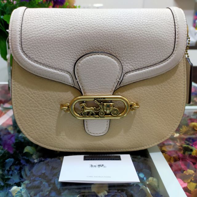 coach jade shoulder bag in colorblock