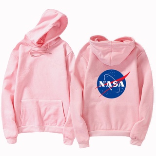 เสื้อกันหนาวมีฮู้ด ลาย NASA เหมาะกับการเล่นกีฬา ของขวัญวันเกิด