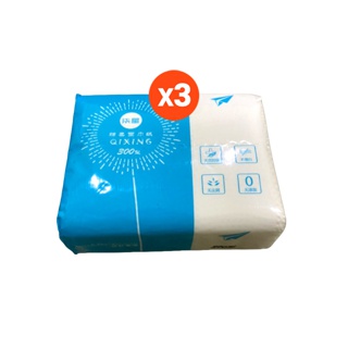 โปรโมชั่น : แพค3ห่อ 🧻ทิชชู่ฟ้า 🧻ทำความสะอาด เหนียว นุ่ม ไร้ฝุ่น ไม่เป็นขุย ราคาถูกคุณภาพดี🧻