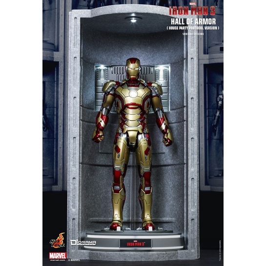 Hot toys 1/6 IRON MAN 3 HALL OF ARMOR (HOUSE PARTY PROTOCOL VERSION)