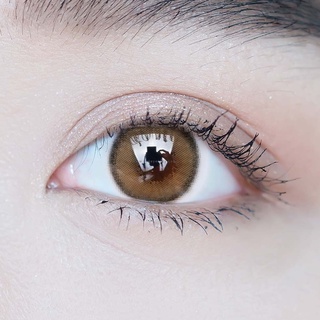 Olivia (Light brown) ค่าสายตา 0.00-10.00 คอนแทคเลนส์