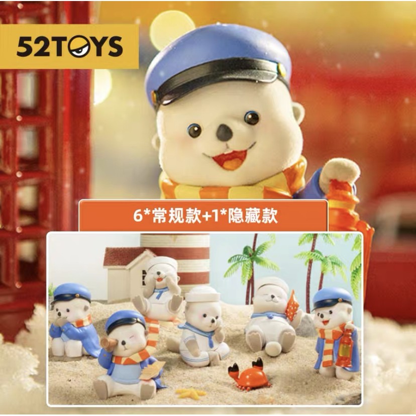 [Pre-Order] 52TOYS Jiojio Mr. Sea Otter 🤍 น้องนาก น่ารักมาก Arttoy Designer Toy Toys Blind Box ของสะ