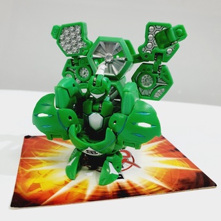 RARE Set of Bakugan ฺB2 + Battle Gear Brawlers + Card Green ธาตุลม บาคุกัน หุ่นยนต์ แปลงร่าง ทะลุมิติ