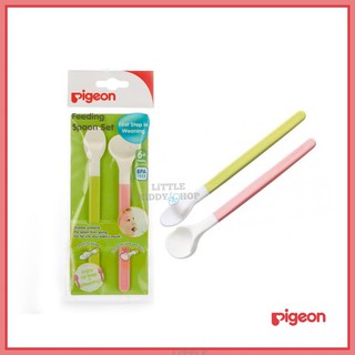 ชุดช้อนป้อนอาหาร + ป้อนผลไม้/ซุป นิ่มพิเศษ พีเจ้น Pigeon Feeding Spoon Set [PGN]