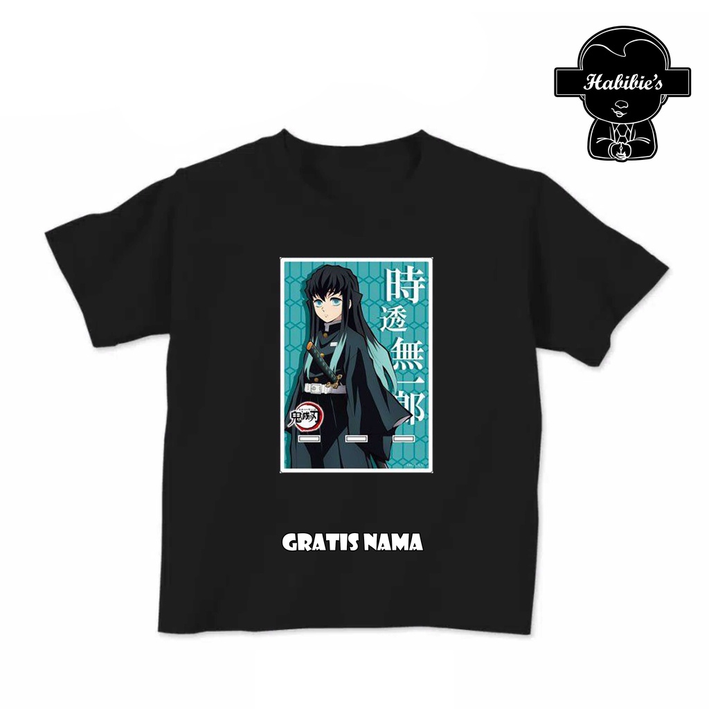 DEMON SLAYER Muichiro Tokito hashira Kids T-Shirt Anime T-Shirt - Habibies