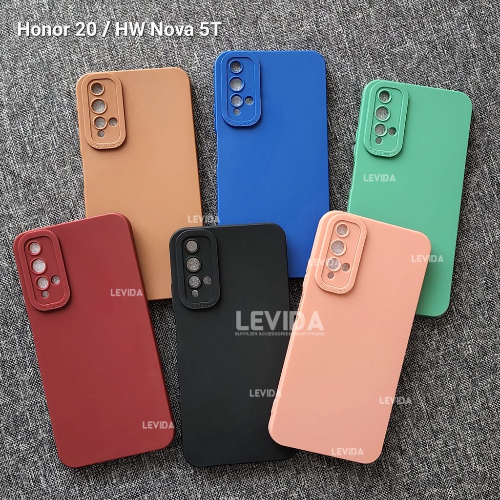 Honor 20 Honor 8A Honor 7A Honor 20 Pro Honor 8X Huawei Nova 7 Softcase Procamera silicon Matte Case