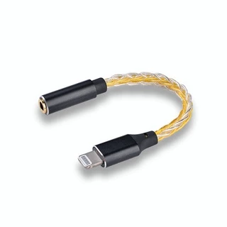 Jcally JM08L อะแดปเตอร์สายหูฟัง ชุบเงิน 12 แกน C101 3.5 มม. C100 สําหรับ iphone