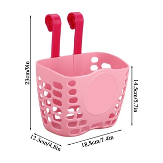 อะไหล่ตะกร้าจักรยาน สกูตเตอร์ DIY ขนาด 18.4*13*14 ซม. สําหรับเด็กผู้ชาย เด็กผู้หญิง