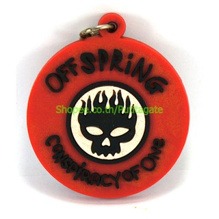 THE OFFSPRING  พวงกุญแจ  ปั๊มนูน วงร็อค kc56 ส่งไว