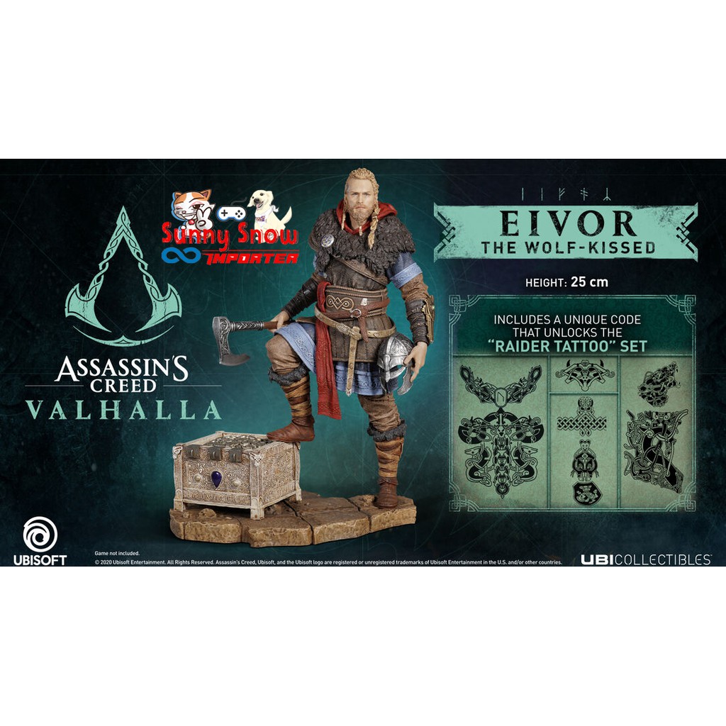 Assassin's Creed Valhalla Figurine Eivor The Wolf Kissed