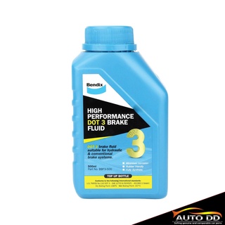 น้ำมันเบรค Bendix DOT 3 ปริมาณ 500mL. เบนดิก Brake Fluid